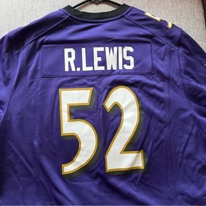 NWOT Nike Elite Ray Lewis Ravens Home Jersey